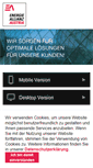Mobile Screenshot of energieallianz.de